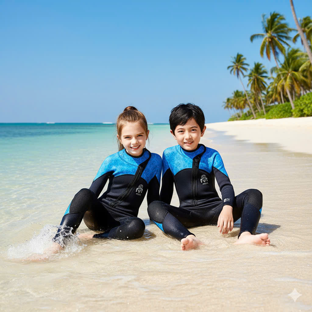 Áo Bơi Giữ Nhiệt Bé Trai