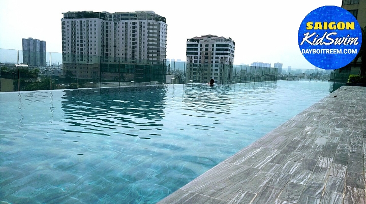 hồ bơi căn hộ millennium